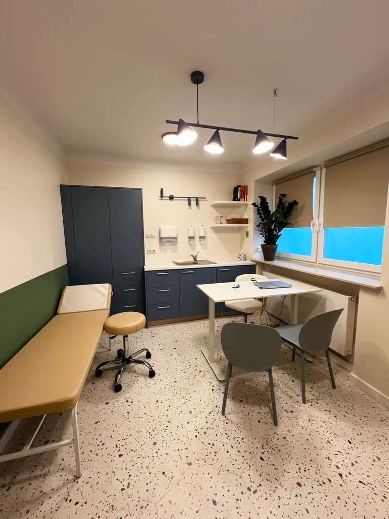 Paediatric clinic interior - consulting room