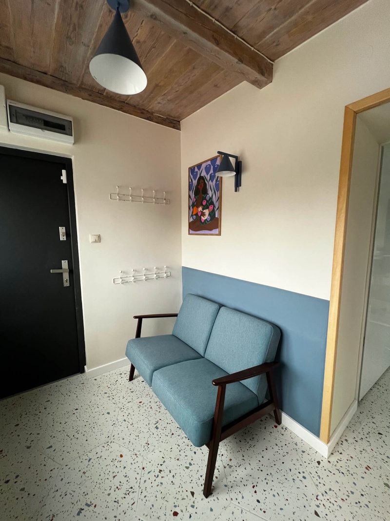 Paediatric clinic interior - waiting room