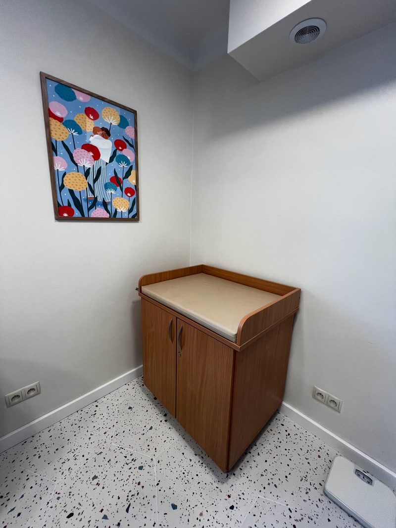 Paediatric clinic interior