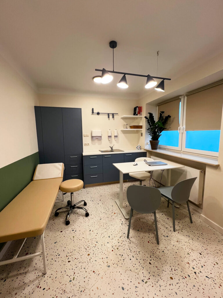 Wnętrze gabinetu pediatrycznego - gabinet